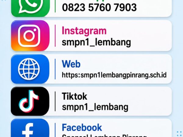 Layanan Informasi dan Pengaduan UPT SMP Negeri 1 Lembang